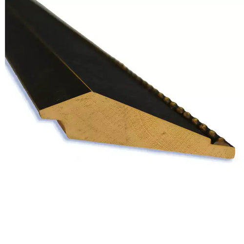 Specchio da pavimento reclinabile Amanti Art Signore Bronze Wood senza smusso 28" x 64"