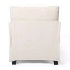 WestinTrends Augusta 68.5 Poltrona chaise longue da interno imbottita in ciniglia