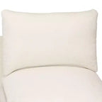 WestinTrends Augusta 68.5 Poltrona chaise longue da interno imbottita in ciniglia