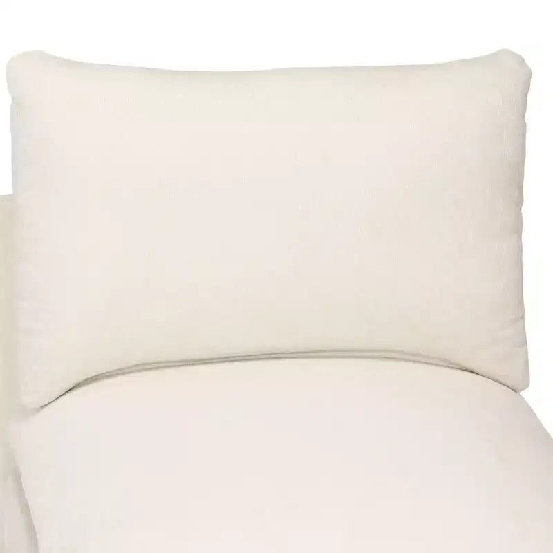 WestinTrends Augusta 68.5 Poltrona chaise longue da interno imbottita in ciniglia