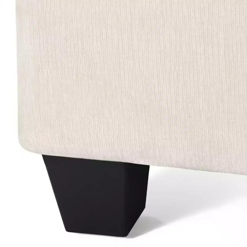 WestinTrends Augusta 68.5 Poltrona chaise longue da interno imbottita in ciniglia