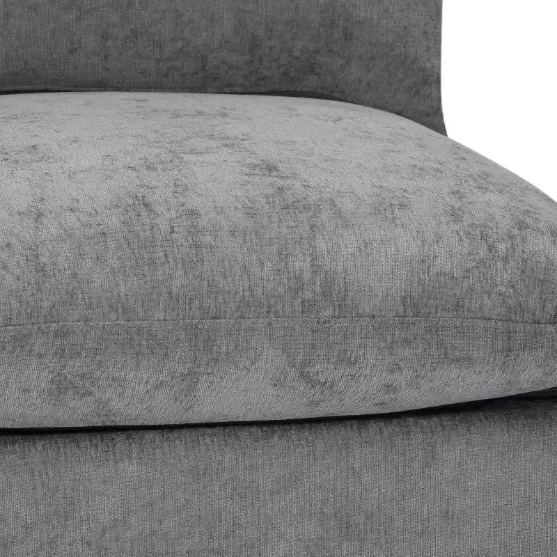 WestinTrends Augusta 68.5 Poltrona chaise longue da interno imbottita in ciniglia