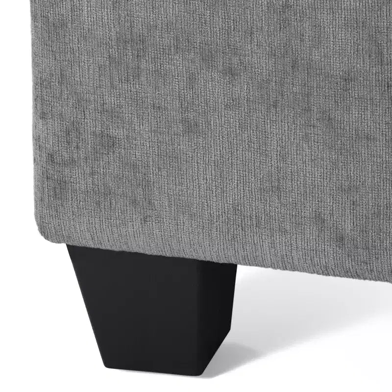 WestinTrends Augusta 68.5 Poltrona chaise longue da interno imbottita in ciniglia