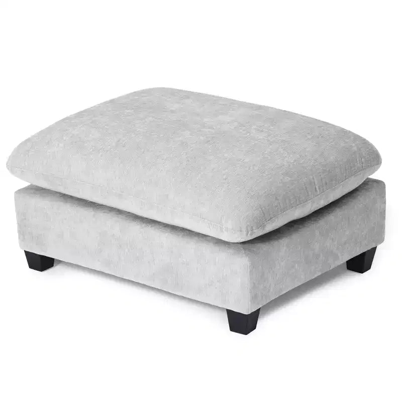 WestinTrends Augusta 68.5 Poltrona chaise longue da interno imbottita in ciniglia