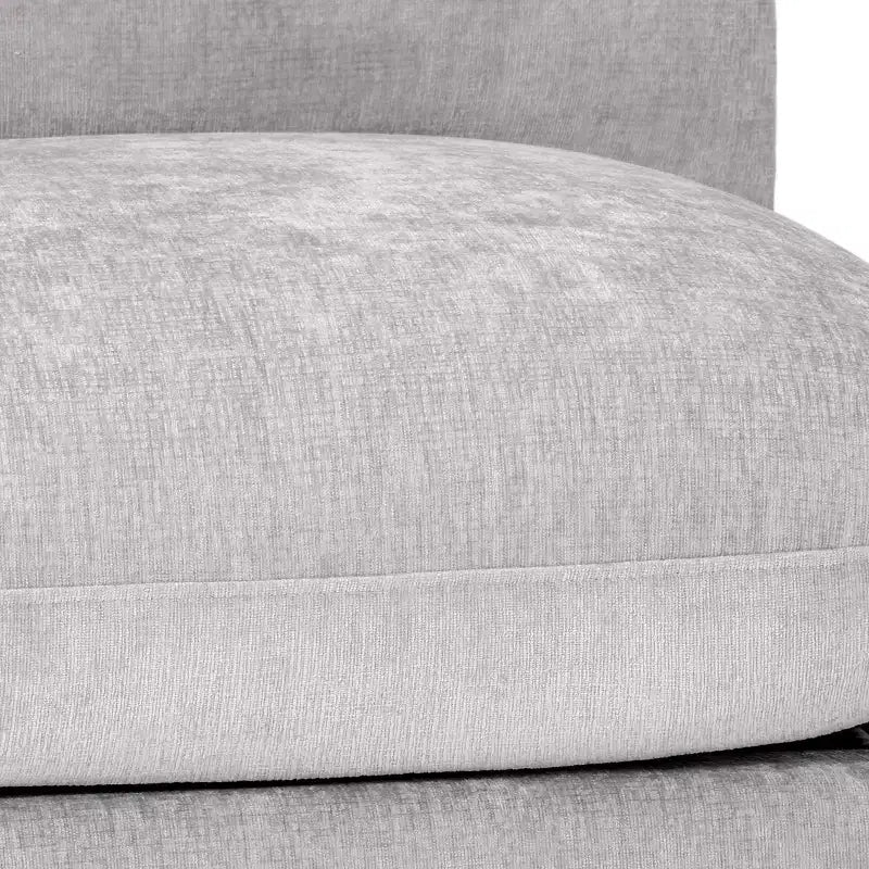 WestinTrends Augusta 68.5 Poltrona chaise longue da interno imbottita in ciniglia