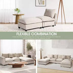 WestinTrends Augusta 68.5 Poltrona chaise longue da interno imbottita in ciniglia