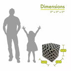 Majestic Home Goods, Cube Pouf Links