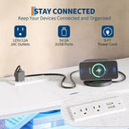 COZONY Cassettiera Lunga 160 cm per Camera da Letto con 10 Cassetti e Luci LED, Comò Moderno Porta TV per Televisori da 65-75 Pollici, Mobile Contenitore Centro di Intrattenimento
