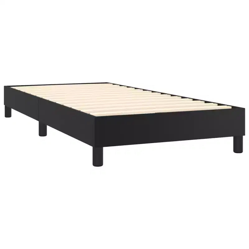 Struttura letto nera