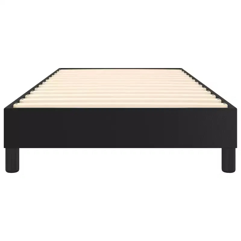 Struttura letto nera