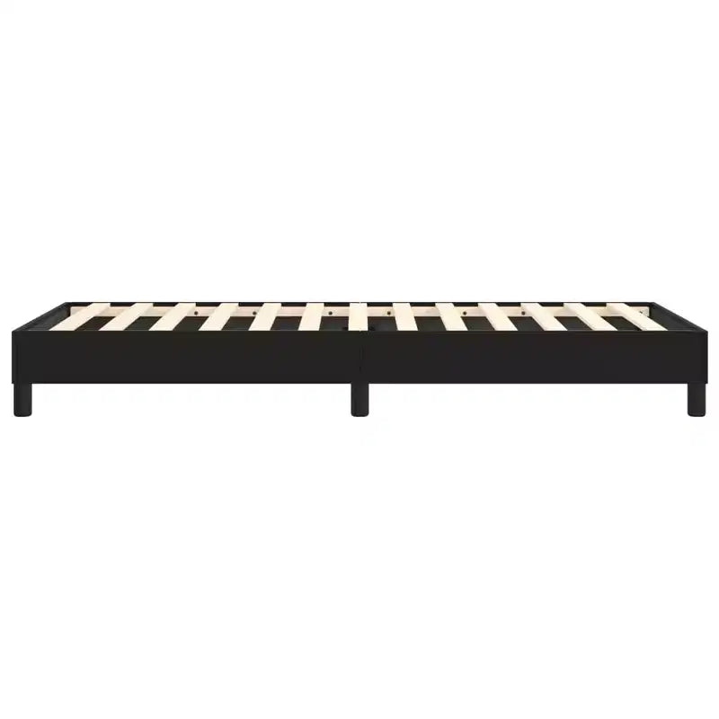 Struttura letto nera