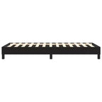 Struttura letto nera