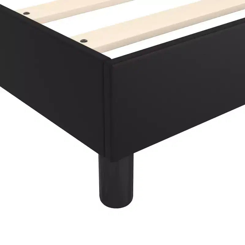 Struttura letto nera