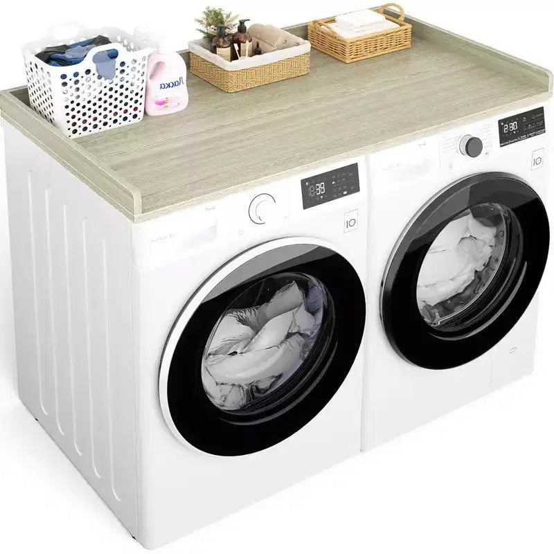 Besiost Washer and Dryer Countertop with Non-Slip Pads for Laundry Room