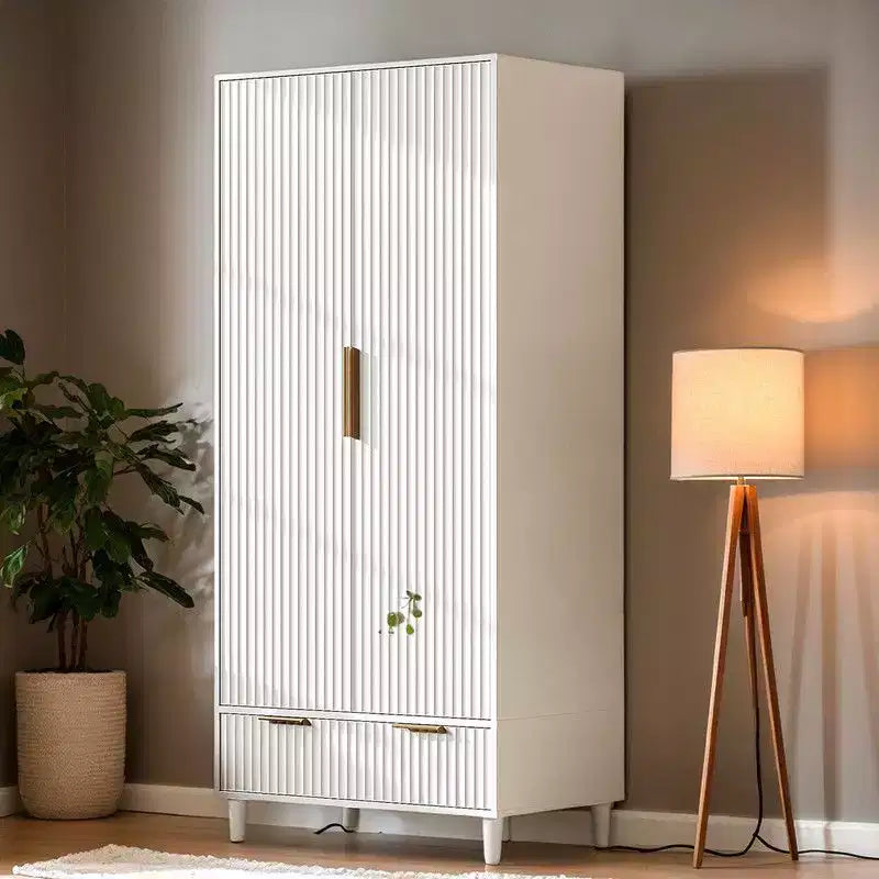 Wardrobe Armoire 2 Door 1 Drawer