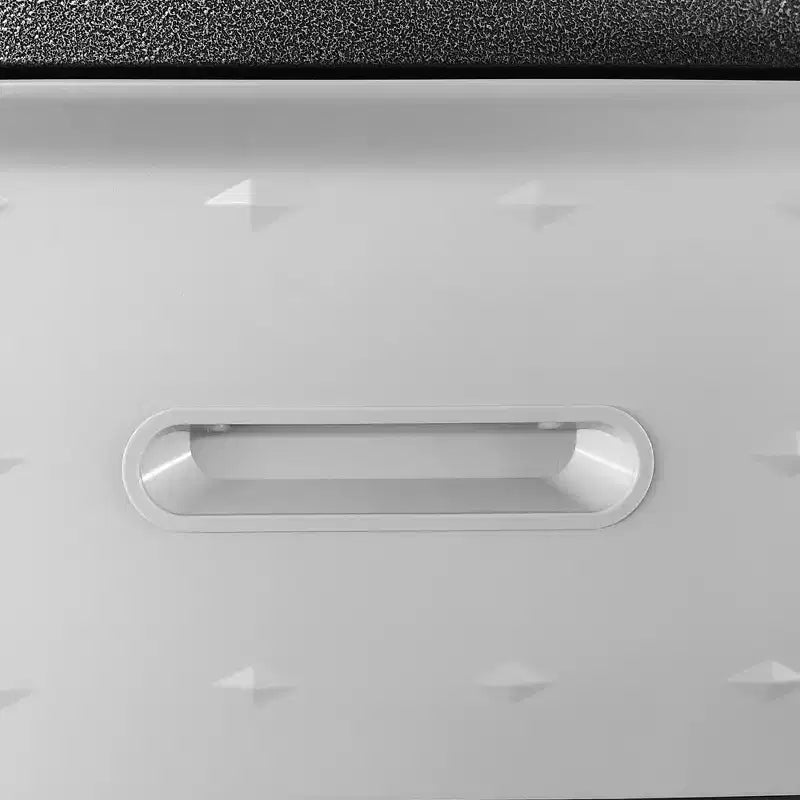 VIYET 35 Armadio in Acciaio Resistente con Ruote - Ruote Bloccabili e Corrimano Superiore, Organizzatore Mobile per Attrezzi per Garage/Casa/Ufficio/Magazzino