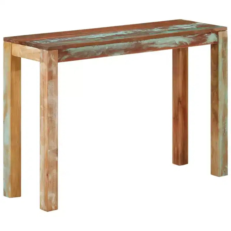 vidaXL Tavolino Consolle Tavolo da Ingresso in Legno Tavolo Laterale per Soggiorno Legno Massello