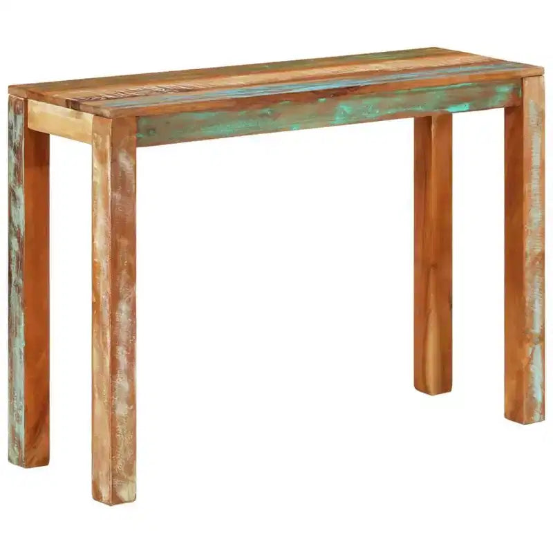 vidaXL Tavolino Consolle Tavolo da Ingresso in Legno Tavolo Laterale per Soggiorno Legno Massello