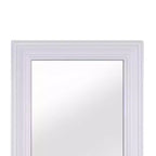 Specchio da parete rimovibile Stratford Teamson Home con ripiano portaoggetti, bianco