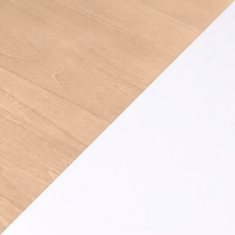 Struttura letto singola in legno massello stile moderno di metà secolo Max & Lily